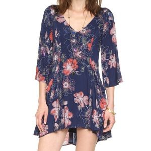 Free People “Eyes On You” Mini Dress